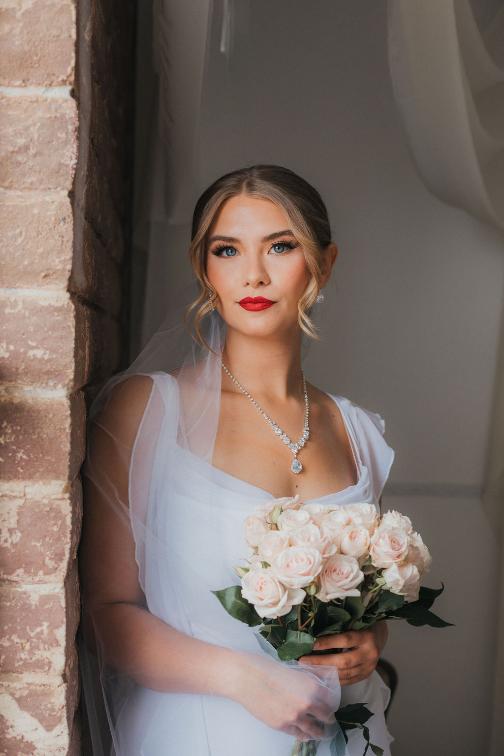 Boss Beauty bridal portrait.